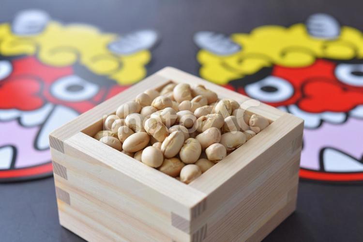 豆まき　節分 節分,大豆,豆の写真素材