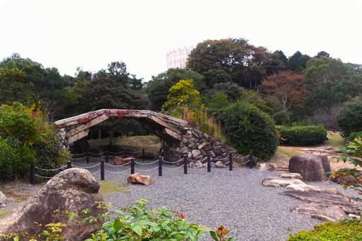 枡築らんかん橋＿山口 枡築らんかん橋,山口県,防府市の写真素材