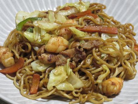 焼きそば 焼きそば やきそば,献立,メニューの写真素材