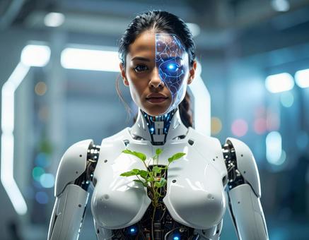 ロボットから芽吹く ロボットから芽吹くの写真