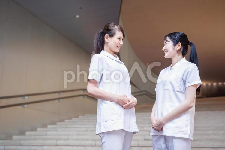 病院で働く医療スタッフ（看護師） 看護師,ナース,歯科衛生士の写真素材