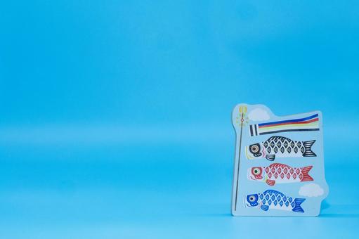 端午の節句のシンボル：小さな鯉のぼり 鯉のぼり,端午の節句,こどもの日の写真素材