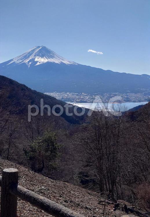 御坂峠_富士山 富士山,御坂峠,観光の写真素材