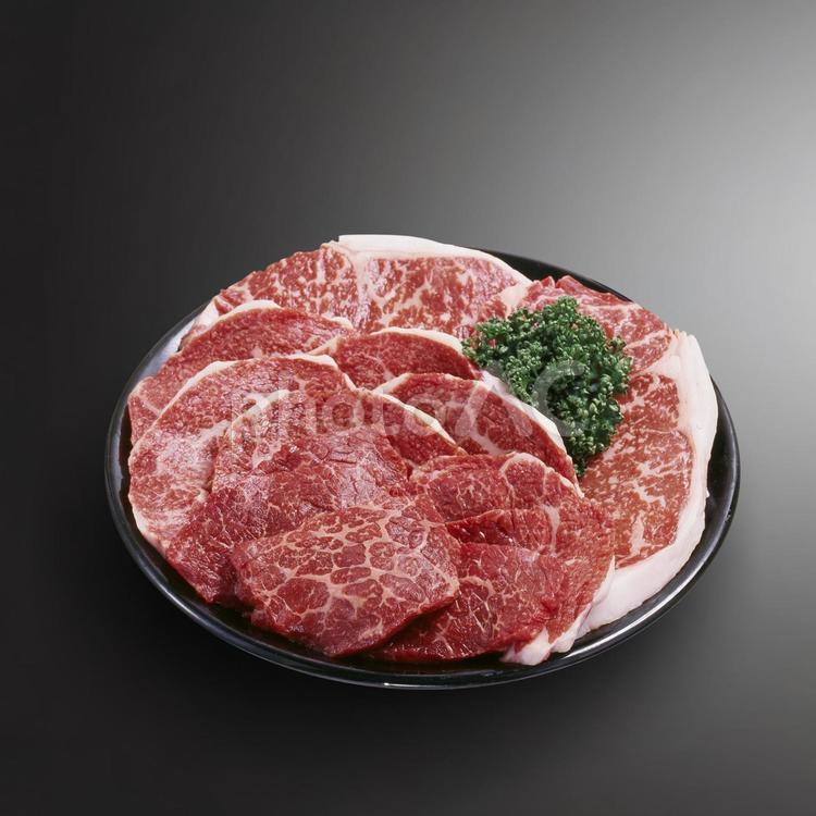 黒毛和牛焼肉用 焼肉用,牛肉,和牛の写真素材