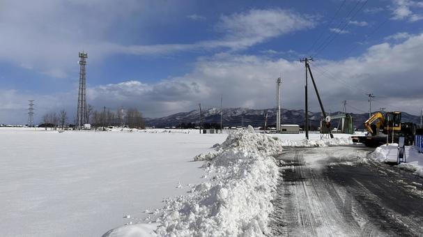Snow scene in Niigata Prefecture 2, JPG