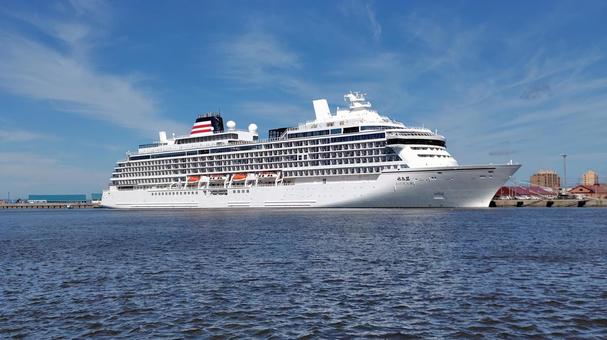 豪華客船の写真