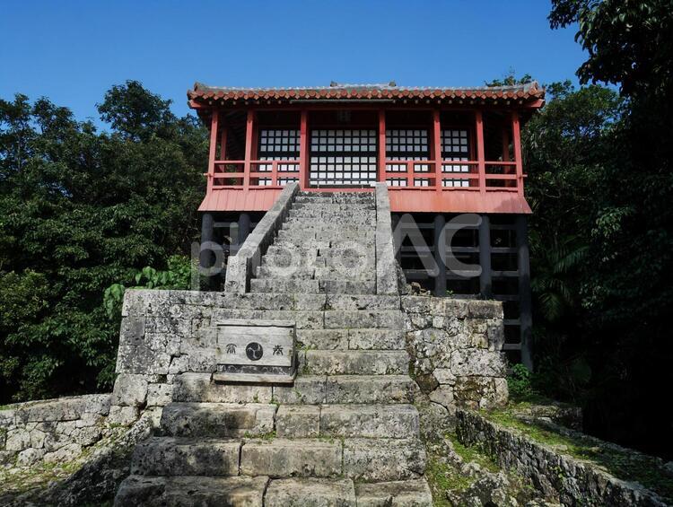 【沖縄・那覇】末吉宮・末吉公園 那覇市,末吉,神社の写真素材