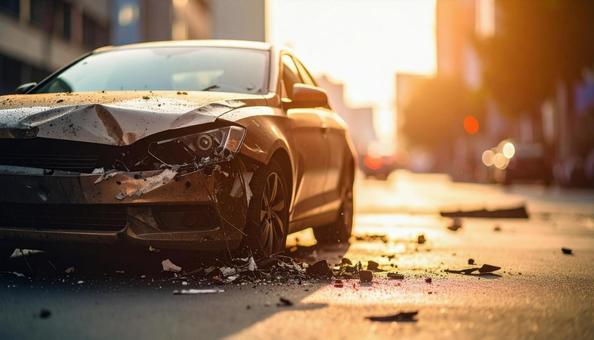 壊れた車 壊れた車の写真