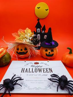ハロウィン ハロウィン ハロウィン,ハロウィーン,カボチャの写真素材