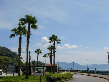 水尻 水尻 ビーチ,積乱雲,大きな雲の写真素材