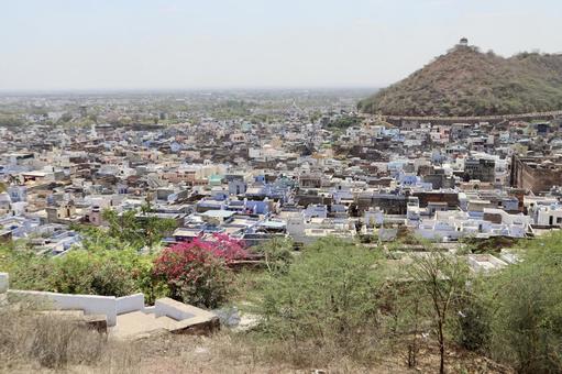 インド ブーンディ 市内風景 インド ブーンディ 市内風景の写真