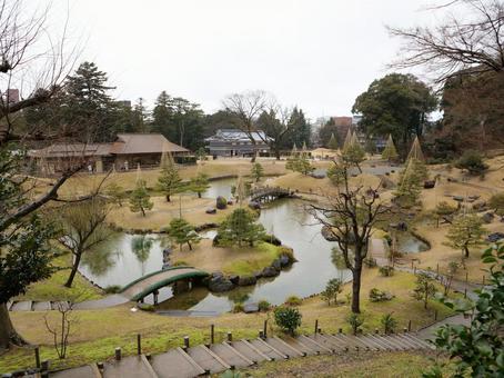 金沢城 庭園 金沢城 庭園 金沢城,日本庭園,金沢市の写真素材