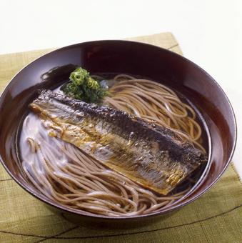 にしんそば にしんそば にしん蕎麦,蕎麦,甘露煮の写真素材
