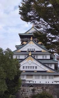 大阪城 大阪城,城,大阪の写真素材