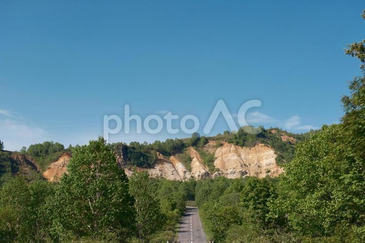 八幡平の春　国立公園の高原の風景 八幡平,八幡平市,十和田八幡平国立公園の写真素材
