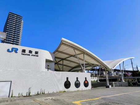 JR神戸線、鷹取駅 JR神戸線、鷹取駅 jr,神戸線,鷹取駅の写真素材