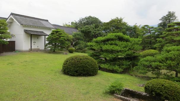 真田邸 庭園 水心秋月亭 土蔵 真田邸 庭園 水心秋月亭 土蔵 真田邸,松代城,海津城の写真素材