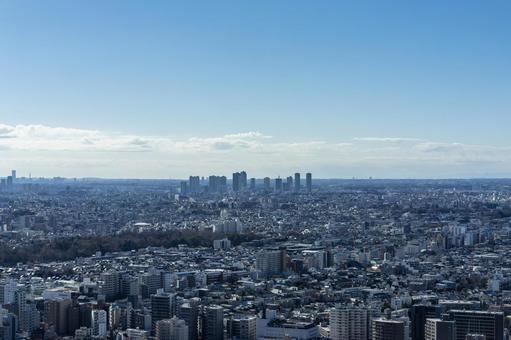 從摩天大樓看東京的風景, JPG 從摩天大樓看東京的風景, 东京, 城市, 城市景观, JPG
