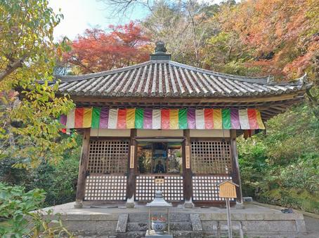 奈良県-長谷寺-開山堂 長谷寺,寺,豊山の写真素材
