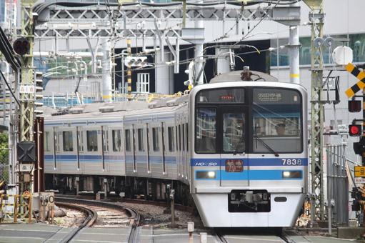 北総7800形(京急線内) 北総7800形(京急線内) 北総,北総鉄道,7800形の写真素材