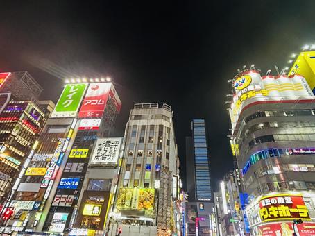 Kabukicho night view, JPG Kabukicho night view, JPG