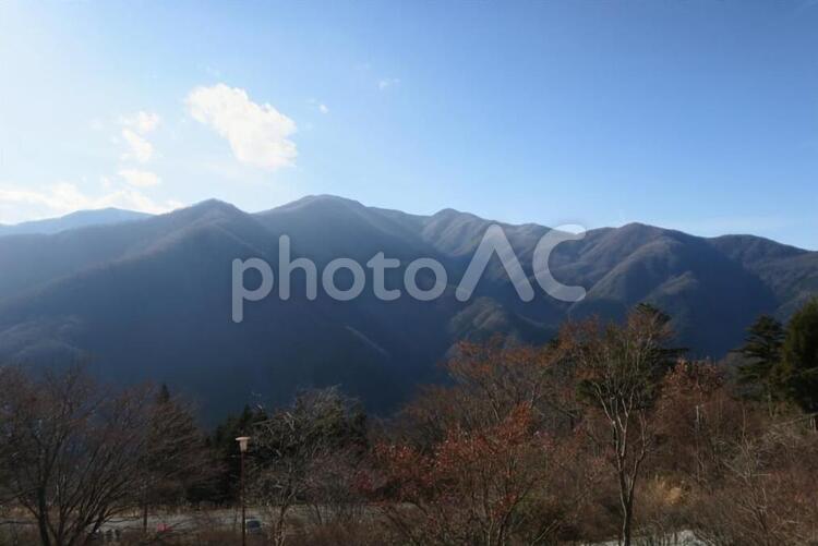 三峯神社からの眺め 三峯神社,三峯,神社の写真素材