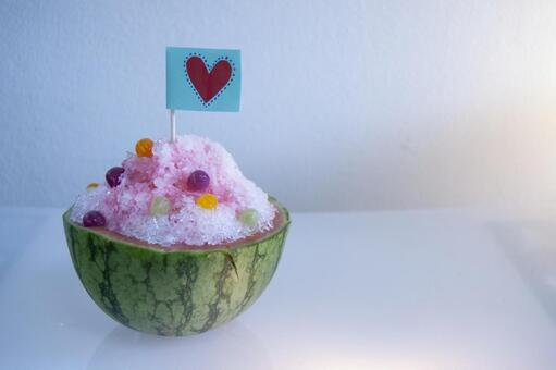 かき氷 かき氷,涼,夏の写真素材