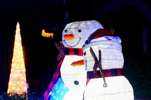 福岡タワー入口周辺のクリスマス飾り16 風景,日本,九州の写真素材