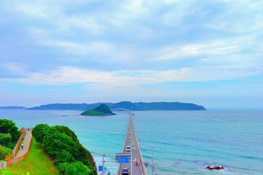 [Yamaguchi Prefecture] Tsunoshima Bridge, JPG
