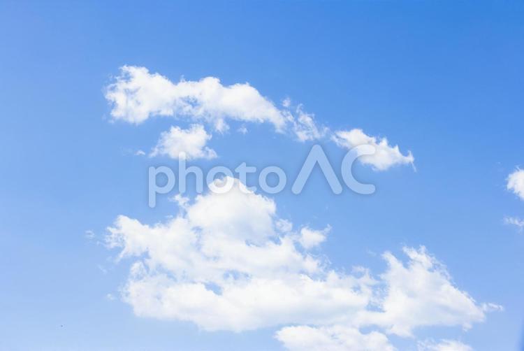 青空 空,青空,雲の写真素材