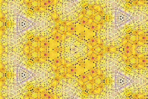 幻想的背景素材 幾何学タイルの世界 幻想的背景素材 幾何学タイルの世界 背景素材,壁紙,背景画像の写真素材