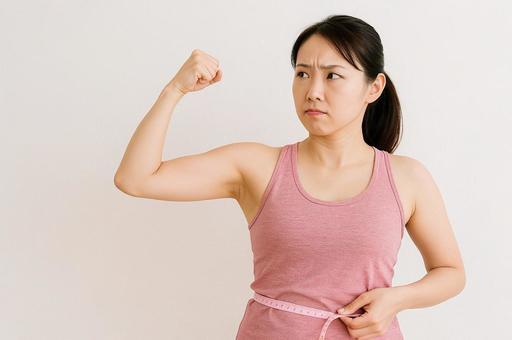 フィットネスで心も体も前向きにの写真