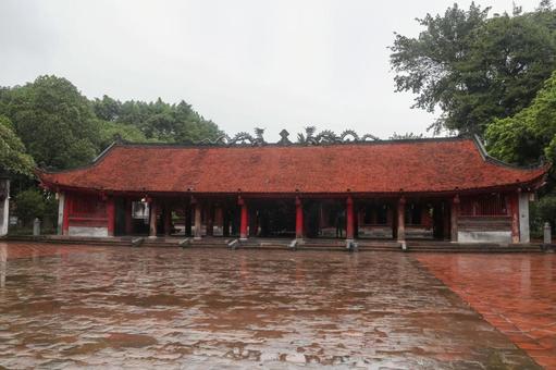 伝統建築のベトナムの歴史的寺院 ベトナム,古代,古代寺院の写真素材