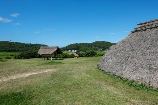 【壱岐】原の辻遺跡 【壱岐】原の辻遺跡 原の辻遺跡,遺跡,史跡の写真素材