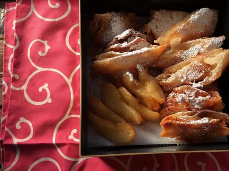 アップルパイ 林檎揚げ,アップルパイ,揚げ物の写真素材