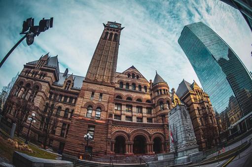 旧市庁舎の時計塔(トロント) 旧市庁舎の時計塔(トロント)の写真