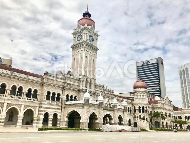 マレーシアのクアラルンプールのスルタン･アブドゥル･サマド･ビル マレーシア,クアラルンプール,東南アジアの写真素材
