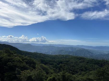 大川原高原 大川原高原 徳島県,佐那河内,大川原高原の写真素材