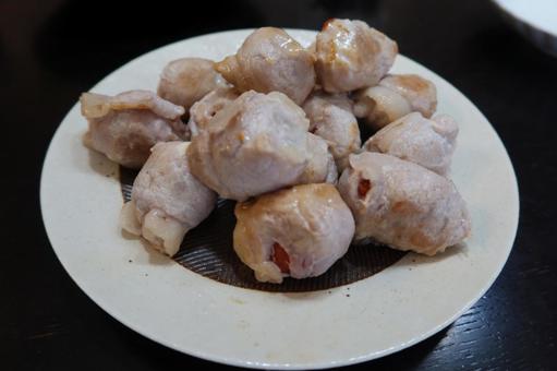 ミニトマトの肉巻き ミニトマトの肉巻きの写真