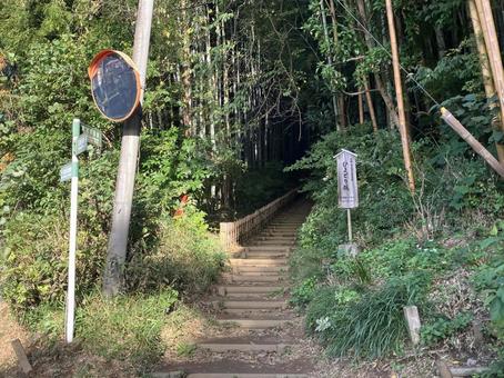 佐倉／ひよどり坂の入り口（看板） ひよどり坂,佐倉,看板の写真素材