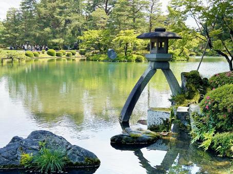 Photo, and six garden, emblem zhen zhen lan, kasumigauri, 