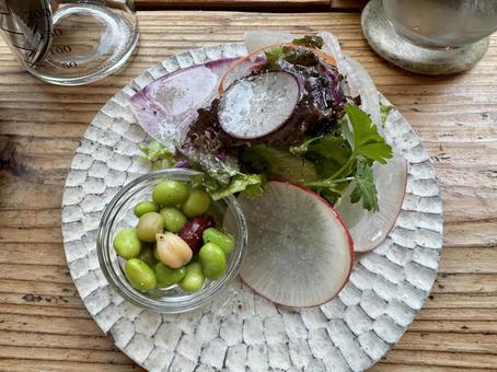 生野菜サラダ 生野菜サラダ 料理,サラダ,食べ物の写真素材