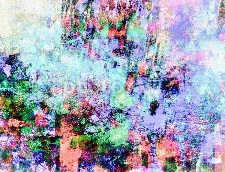 幻想的抽象背景素材 キャンバス,染色,芸術的の写真素材