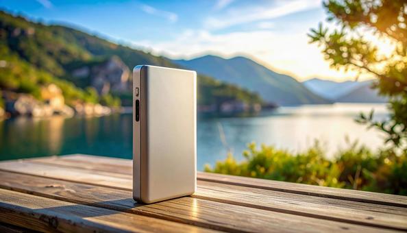 モバイルバッテリー モバイルバッテリーの写真