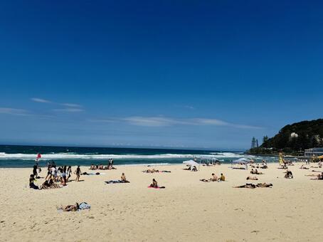 オーストラリアのビーチ オーストラリア,ビーチ,ゴールドコーストの写真素材