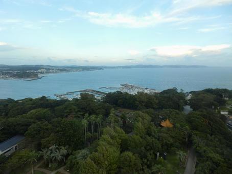 美しい江の島の入り江2 江の島,神奈川,観光地の写真素材