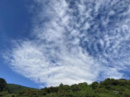 空と山 空と山の写真