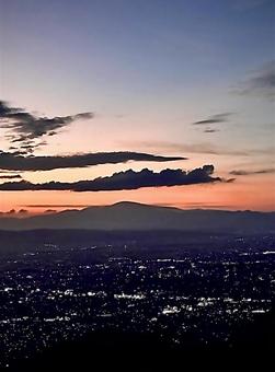 夕焼け空 夕焼け空の写真