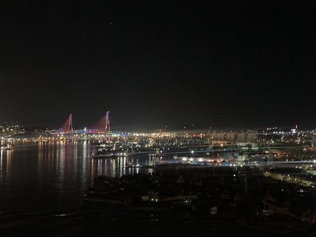 釜山 夜景 釜山 夜景の写真