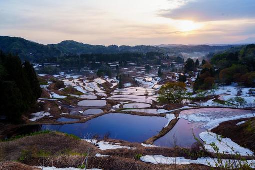 250505十日町市星峠 新潟県,十日町市,星峠の写真素材